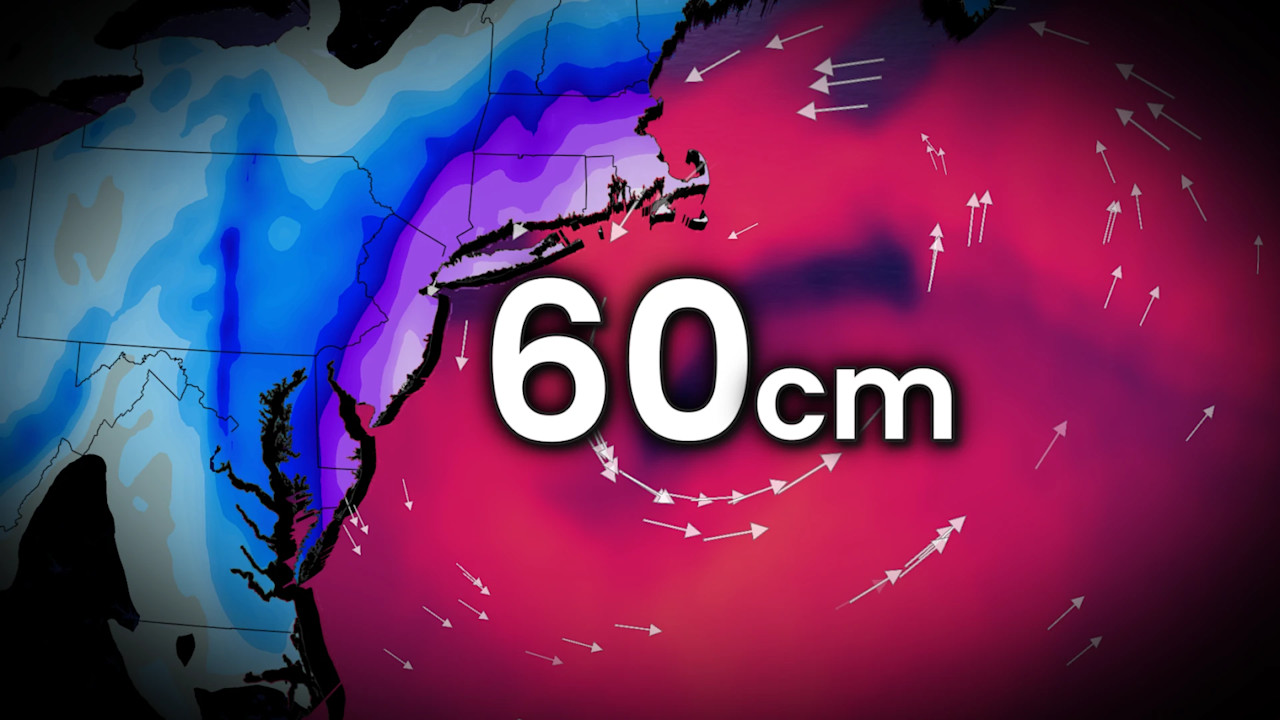 40 million caught in major winter storm hitting US East Coast