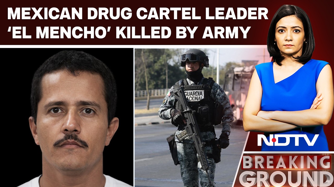 Mexico turmoil Mexican drug cartel leader 'El Mencho' killed by the(00)