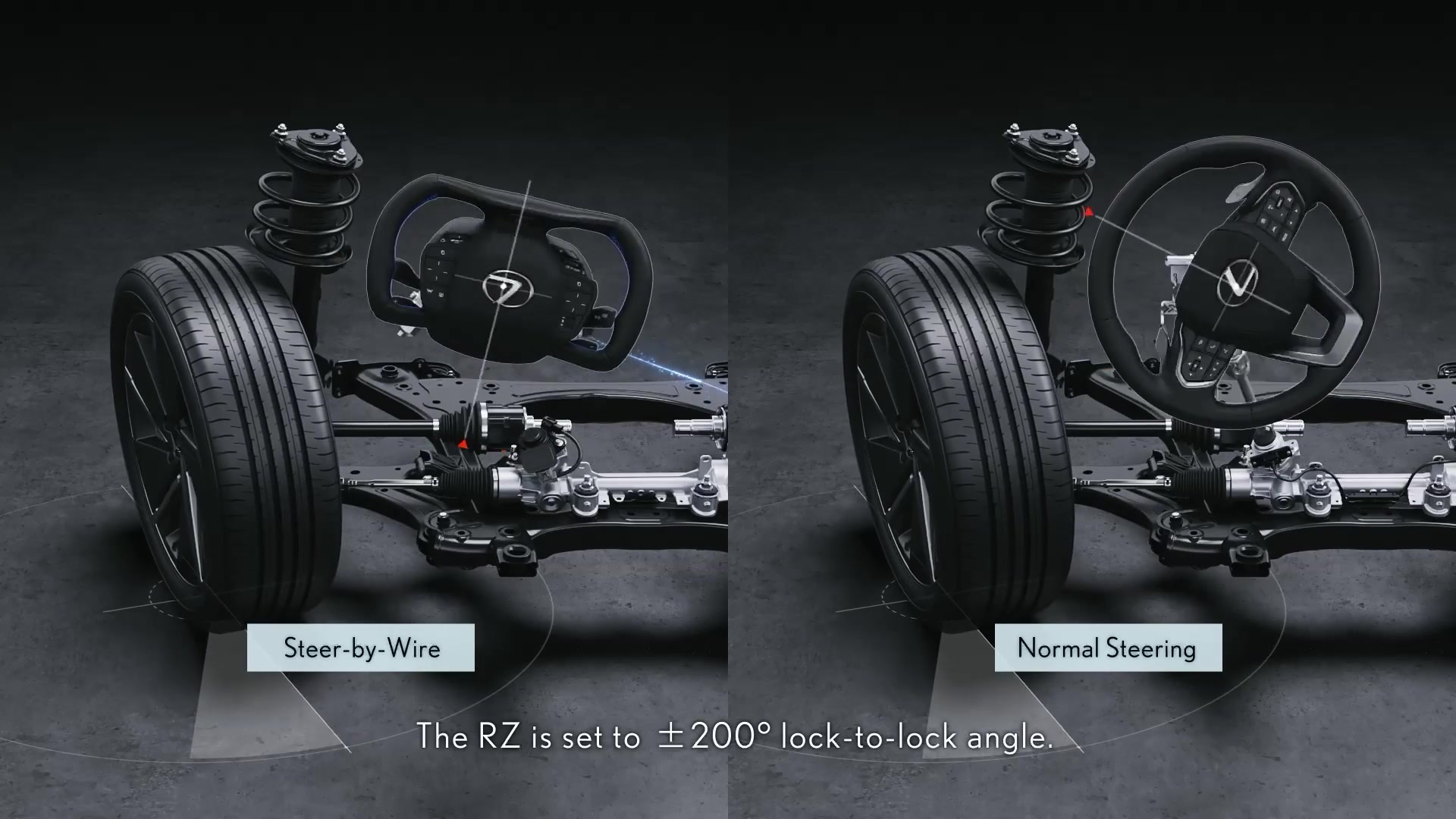 Lexus introduces steer-by-wire