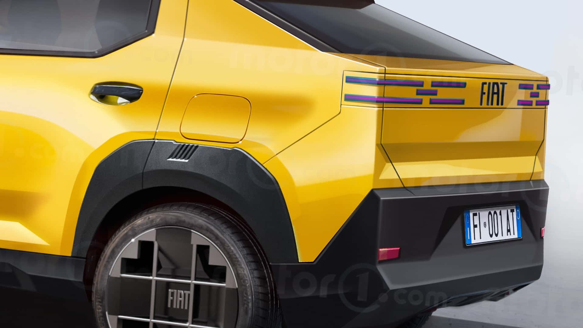 La Fiat Panda Fastback torna a farsi vedere