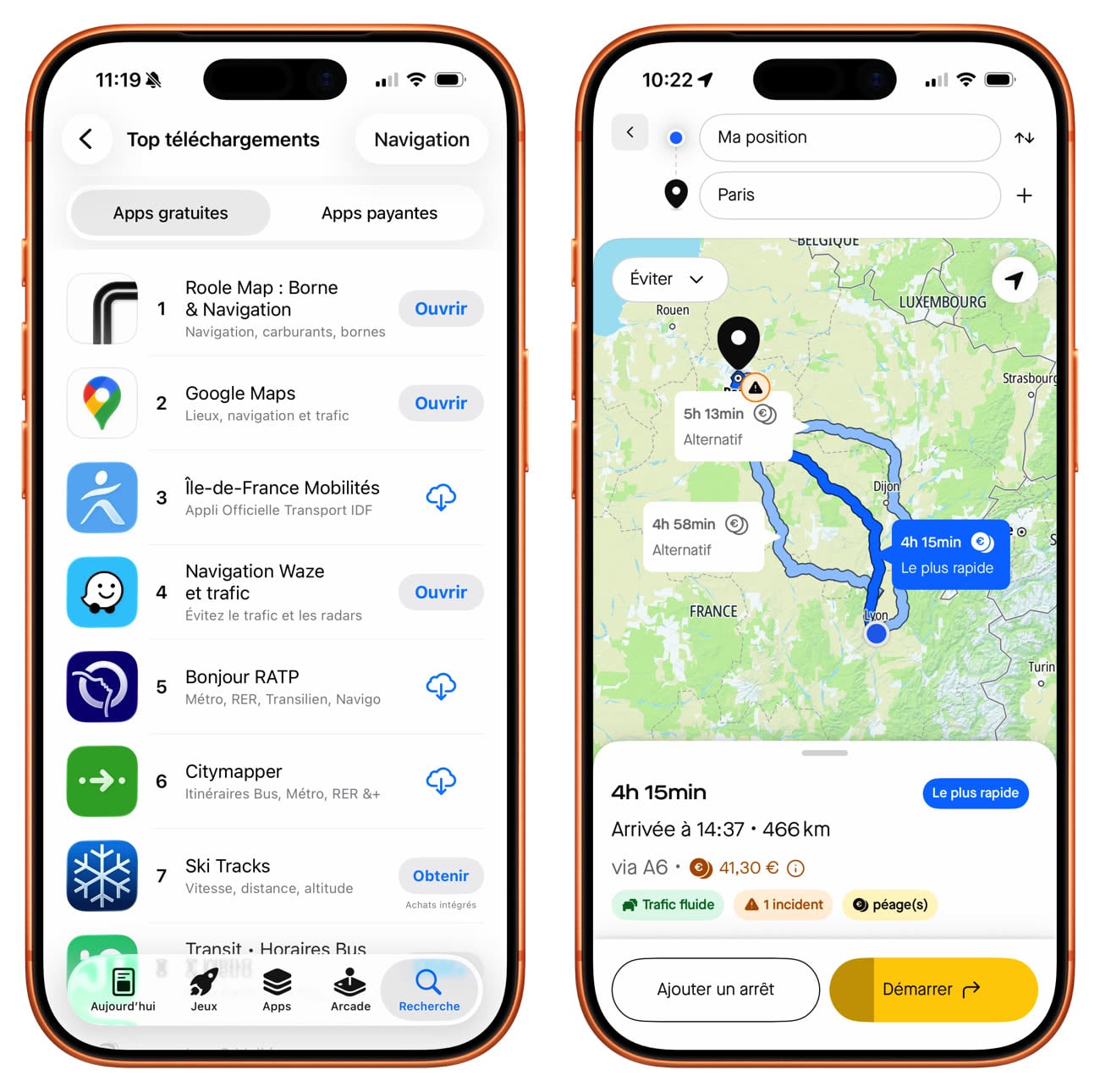 Roole Map, l’application GPS qui double Google Maps et Waze sur l’App Store