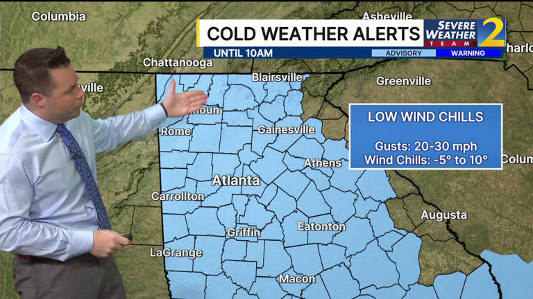 Cold weather advisory in effect