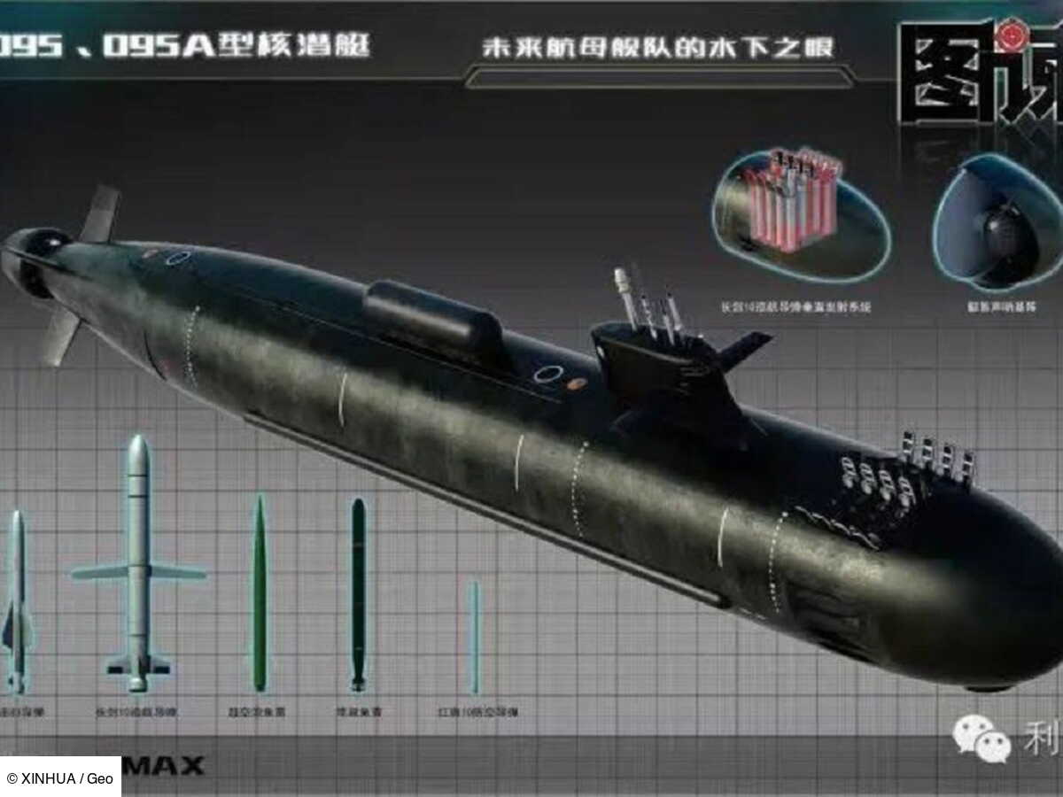 La Chine dévoile son premier sous-marin nucléaire de nouvelle ...