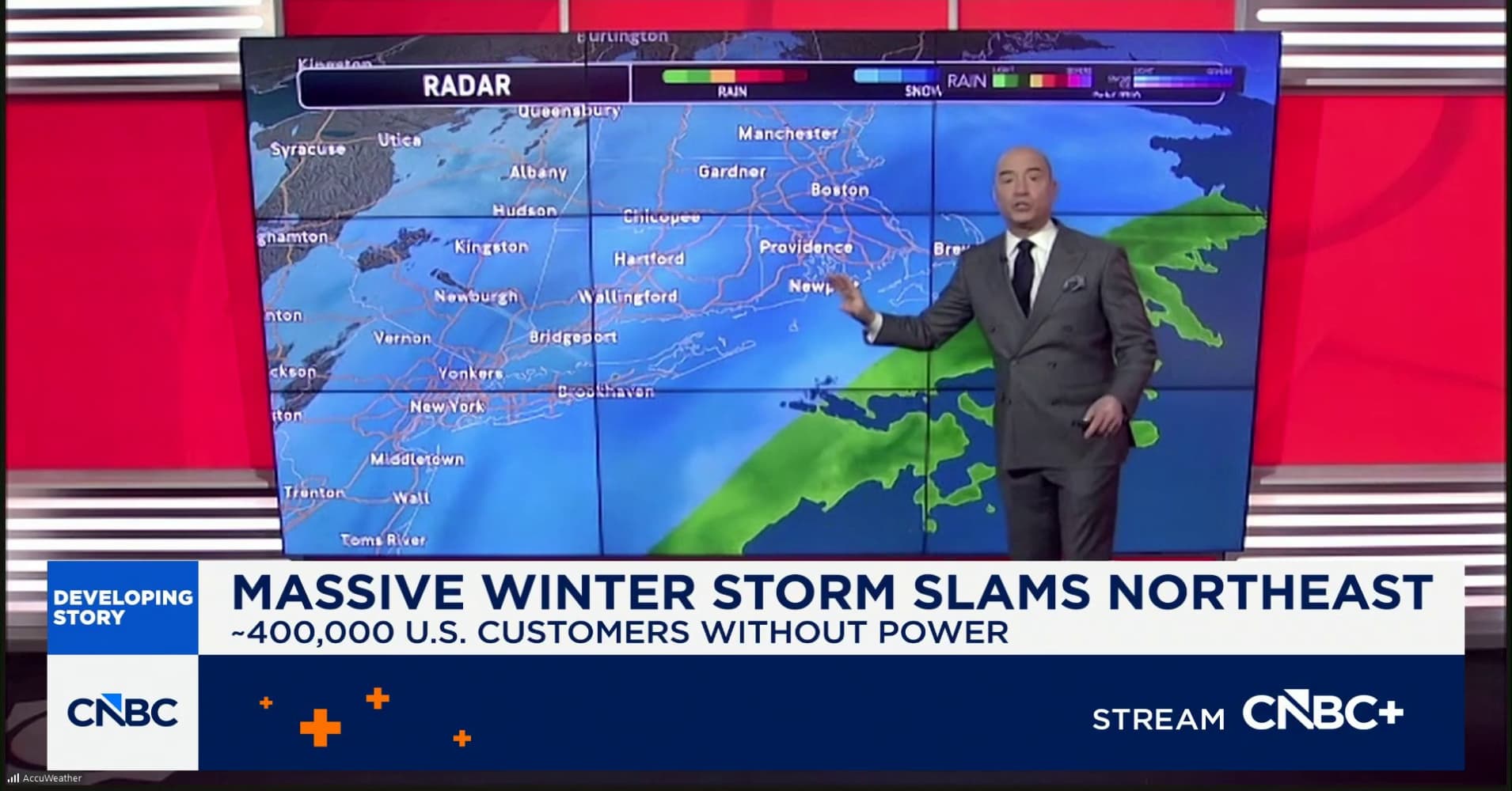 Massive winter storm slams Northeast