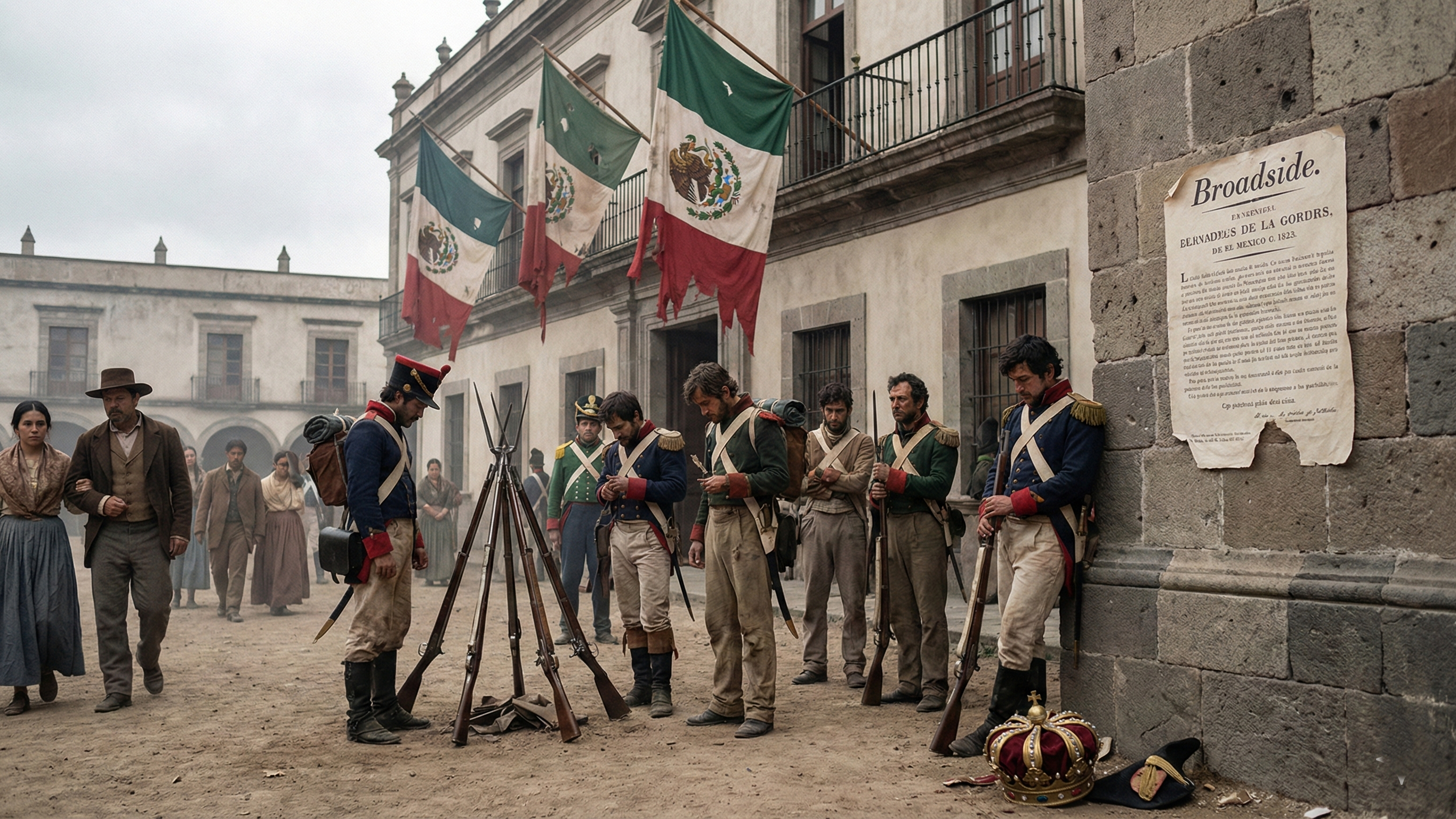 How Mexico's first empire collapsed in less than a year