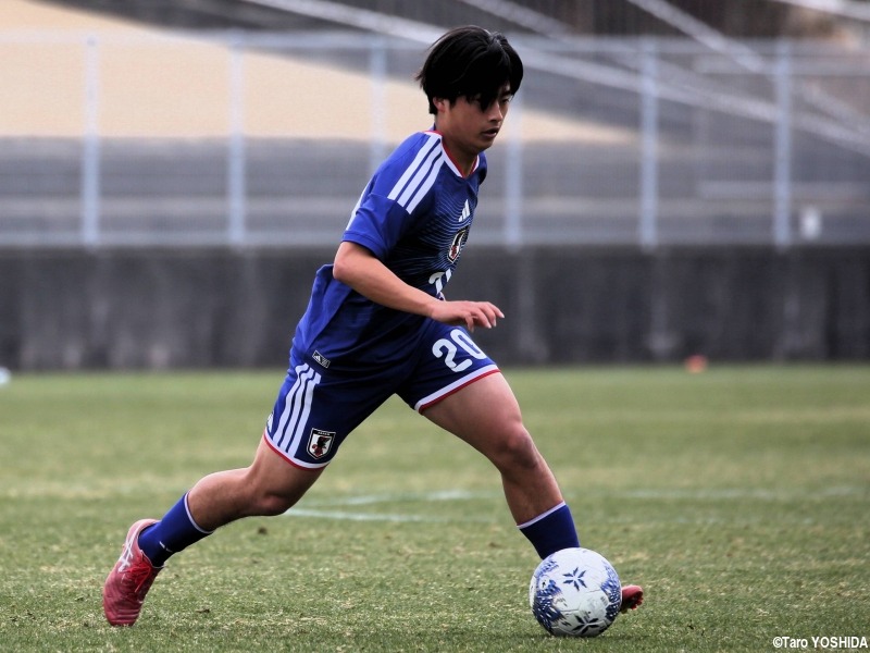 [MOM5416] U-17日本代表MF里見汰福(神戸U-18/1年)_追加招集の反骨心も力に。随所で技術力を発揮し、2アシスト