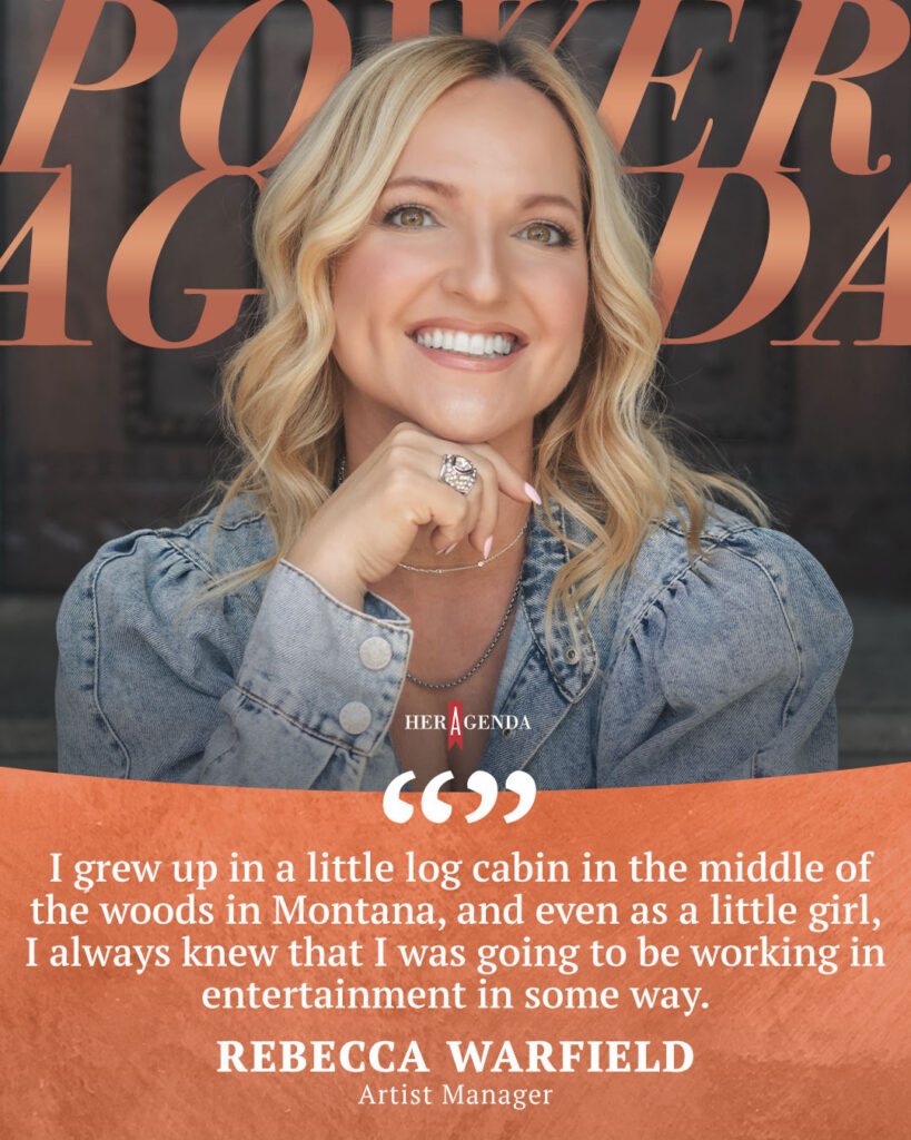 A peek inside her agenda: Rebecca Warfield