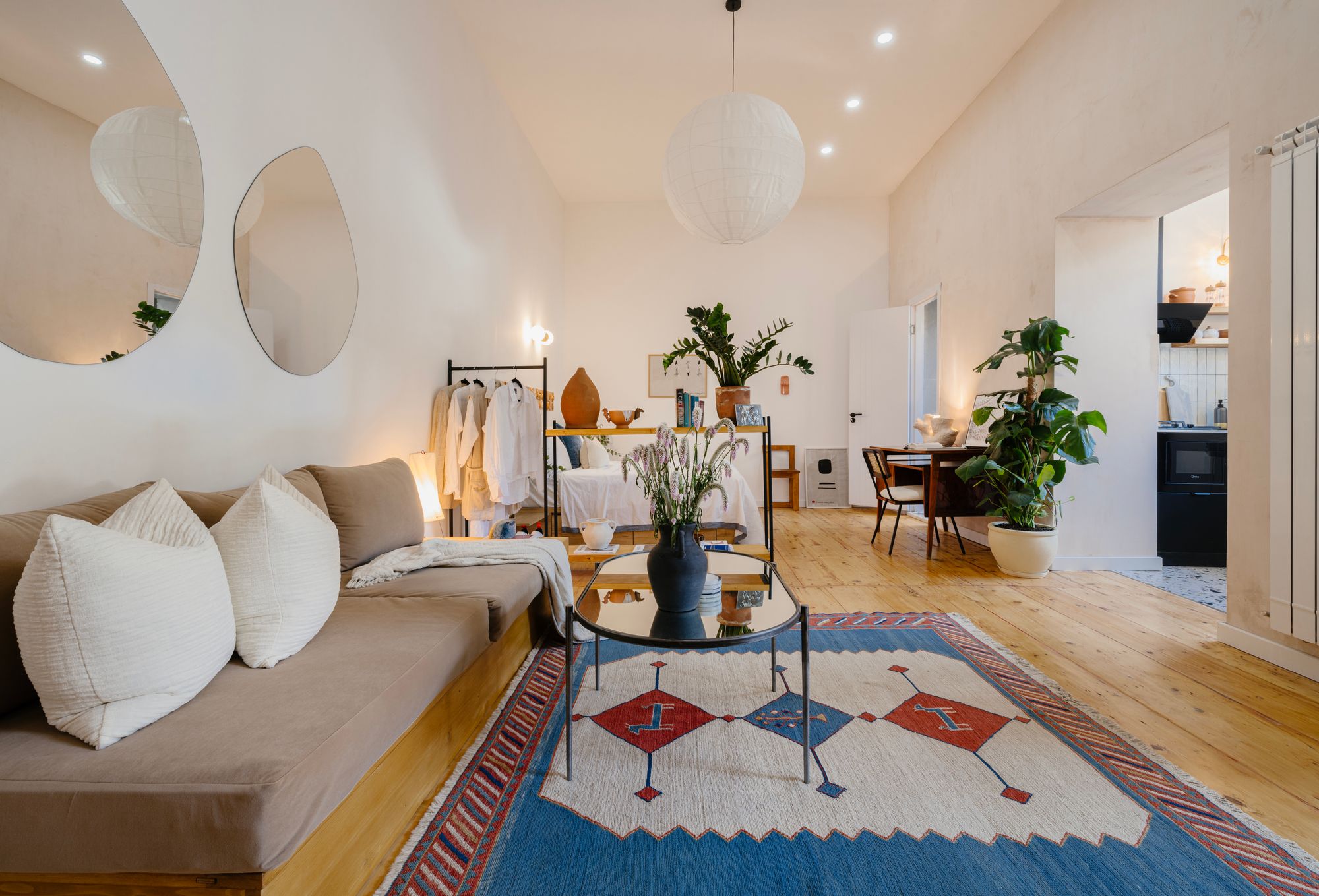 This Tbilisi Airbnb has a clever layout for solo stays (Airbnb)