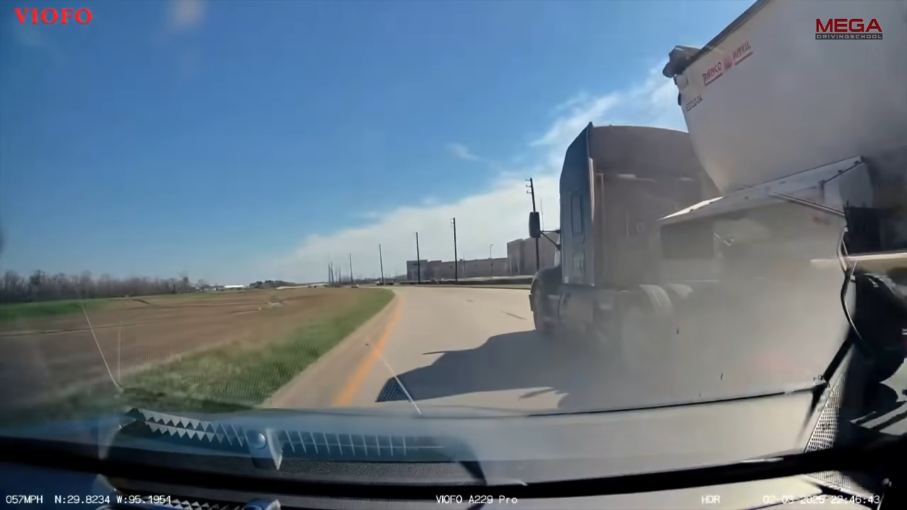 Why a trucker won’t just brake when you cut them off