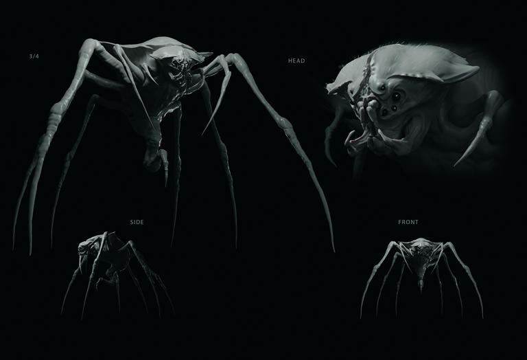 The horror concept art tricks that make players feel uneasy