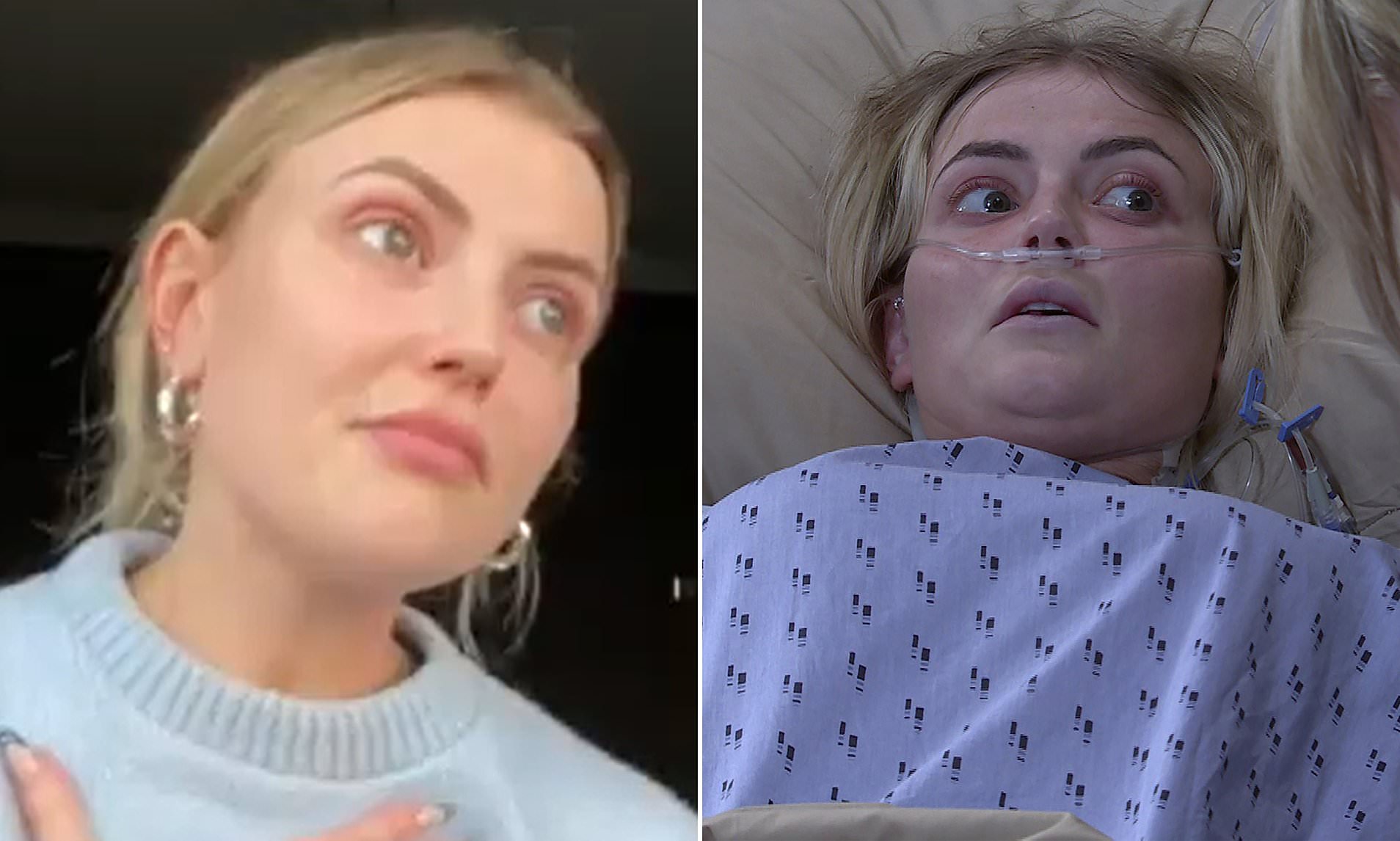 Corrie star Lucy Fallon spent five weeks in a psychiatric hospital after  hitting rock bottom