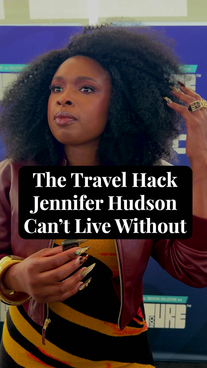 The travel hack Jennifer Hudson can't live without