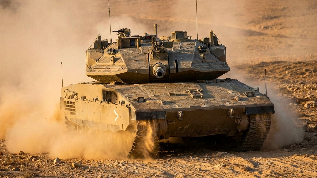 The Merkava tank design and its role in modern armored warfare