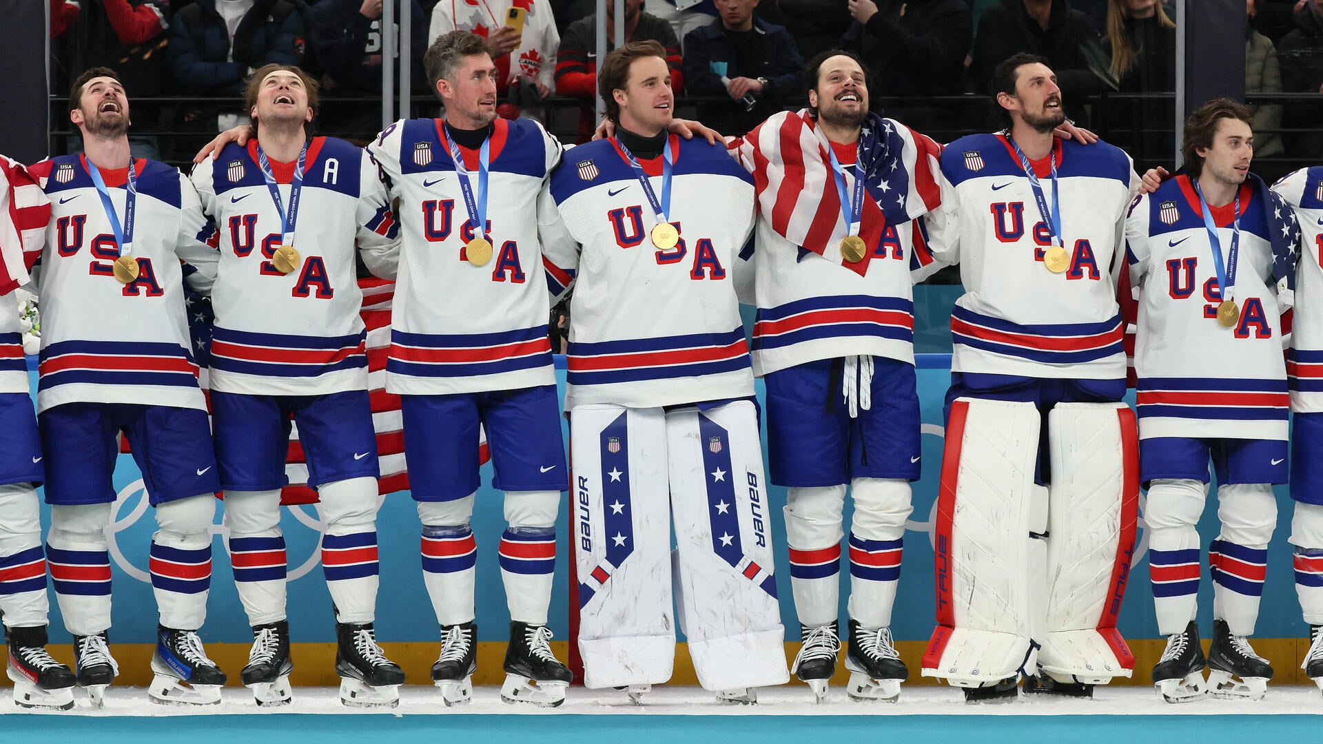 US men's hockey wins first Olympic gold since 'Miracle on Ice' | Duke ...