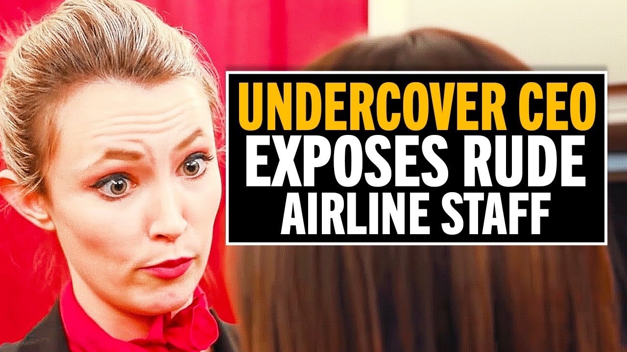 Undercover CEO exposes rude and racist flight attendants