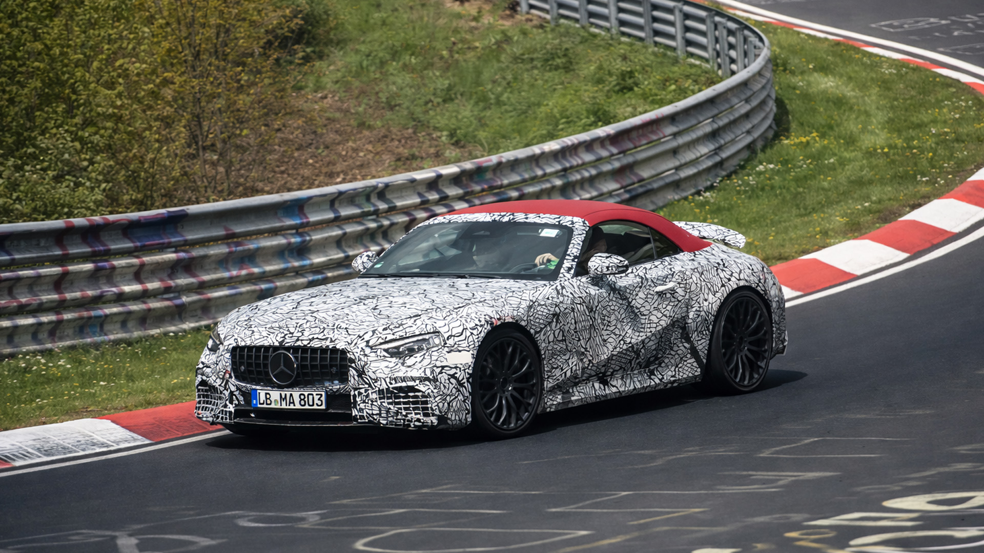 Nürburgring testing day showcasing new performance prototypes