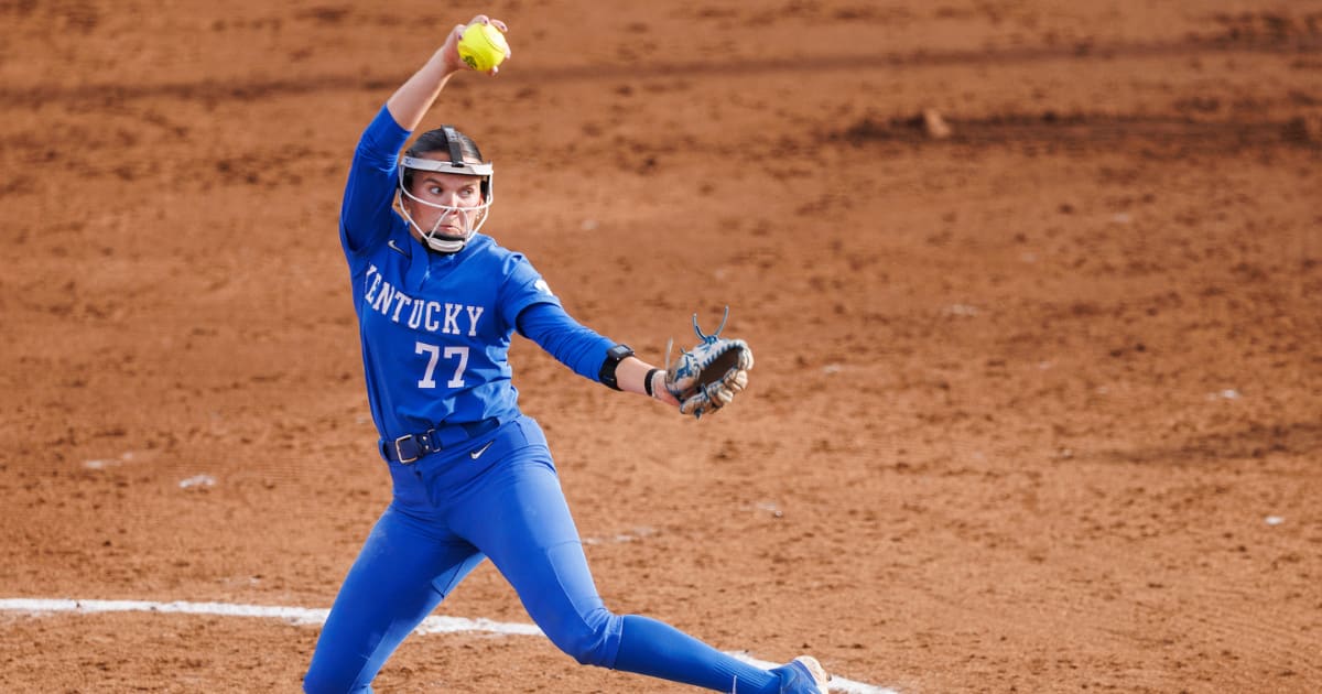 Hailey Nutter’s 2nd no-hitter caps off Kentucky softball’s perfect weekend