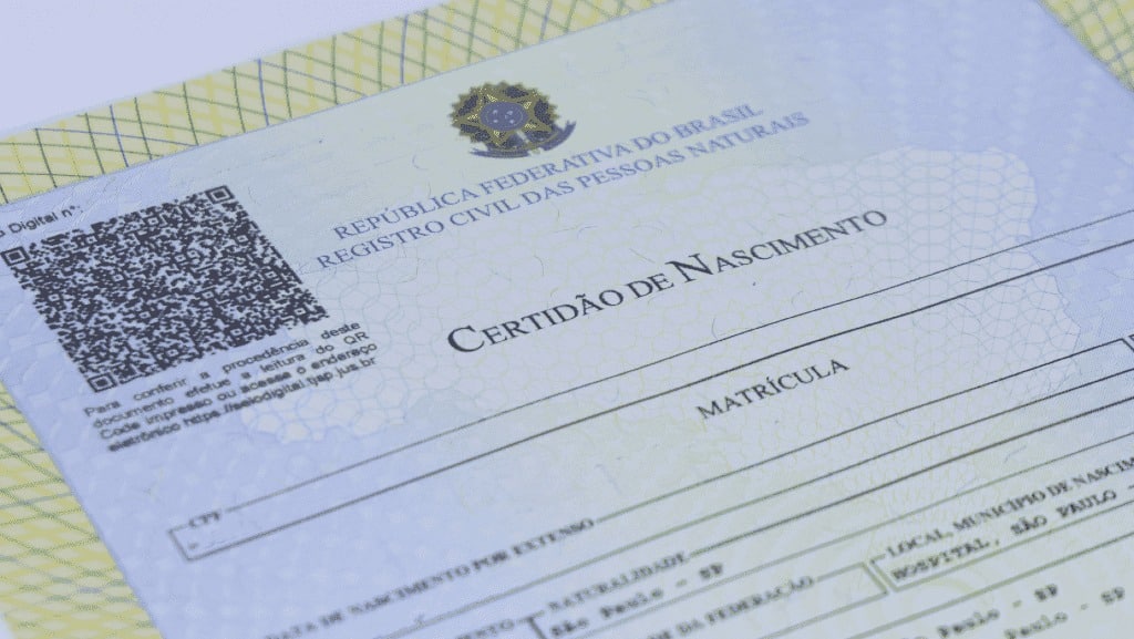 Como emitir a segunda via da certidão de nascimento online