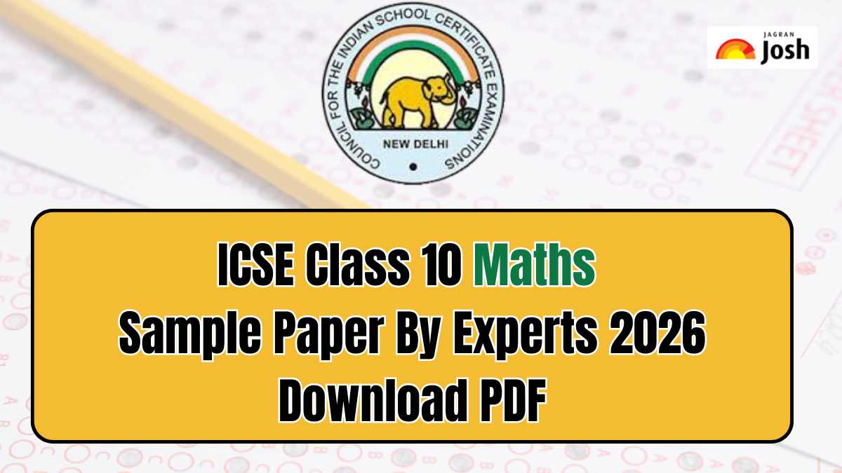 ICSE class 10 maths sample paper 2026 by experts: Practice for last ...