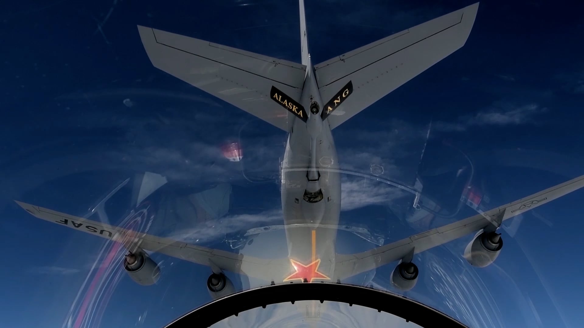 Russian military aircraft intercepted by the US near Alaska