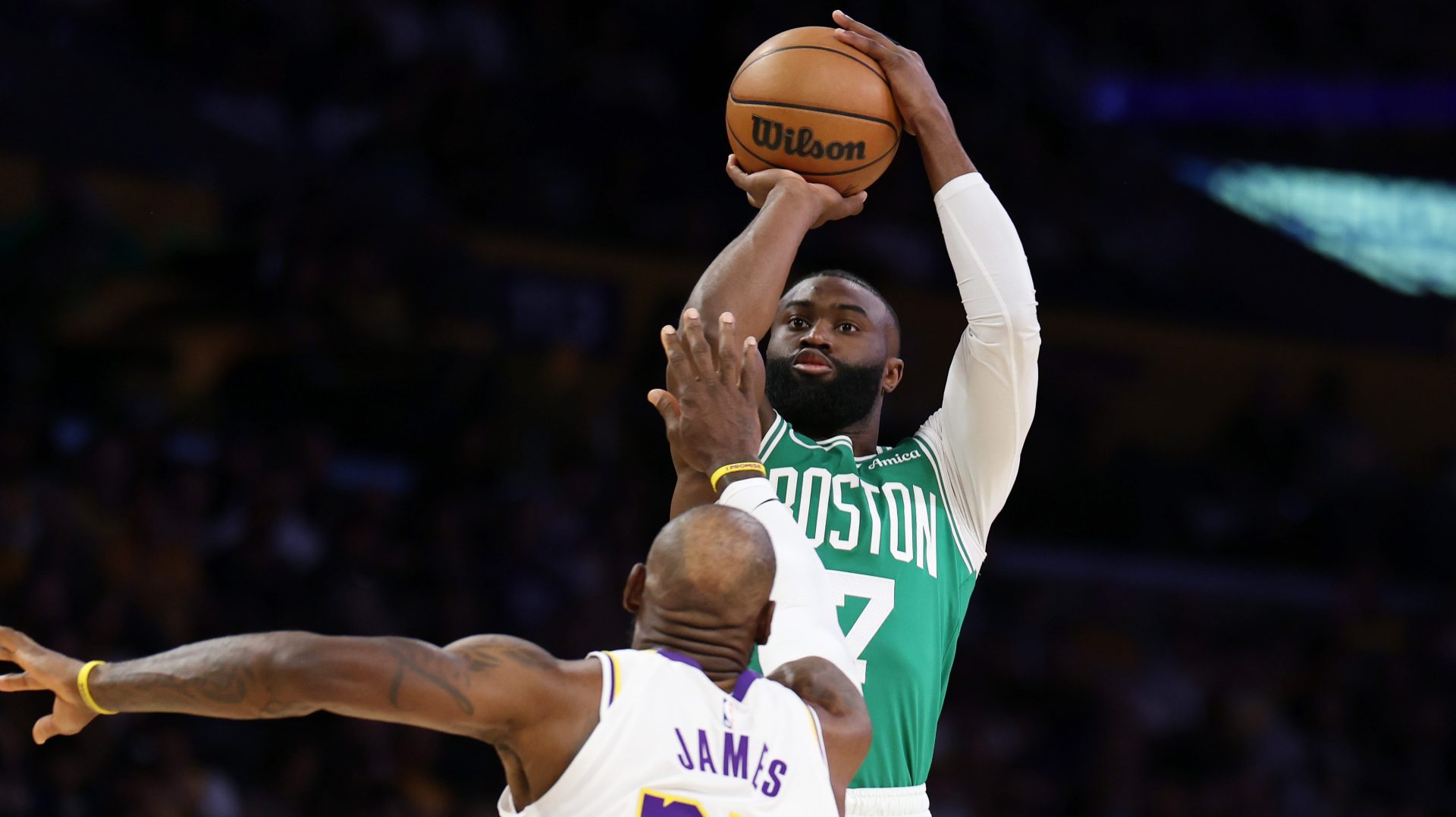 LeBron James pushes Jaylen Brown’s name into MVP race