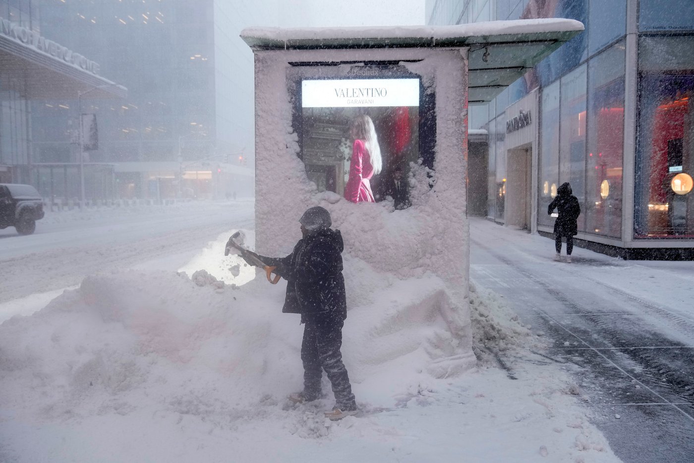 Photos of a massive snowstorm pummeling northeast US
