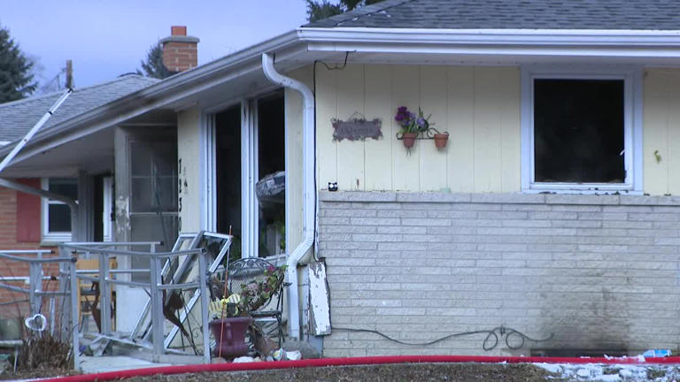 Village of Greendale house fire; 84-year-old woman dies