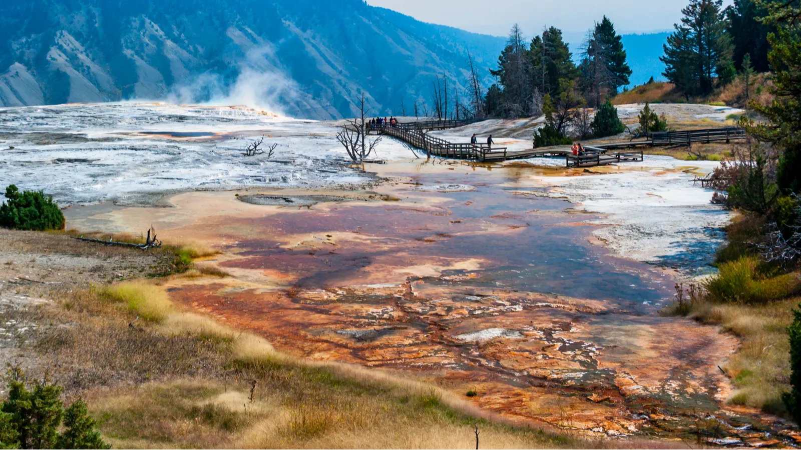 Geologists note deformation across part of the Yellowstone volcanic region