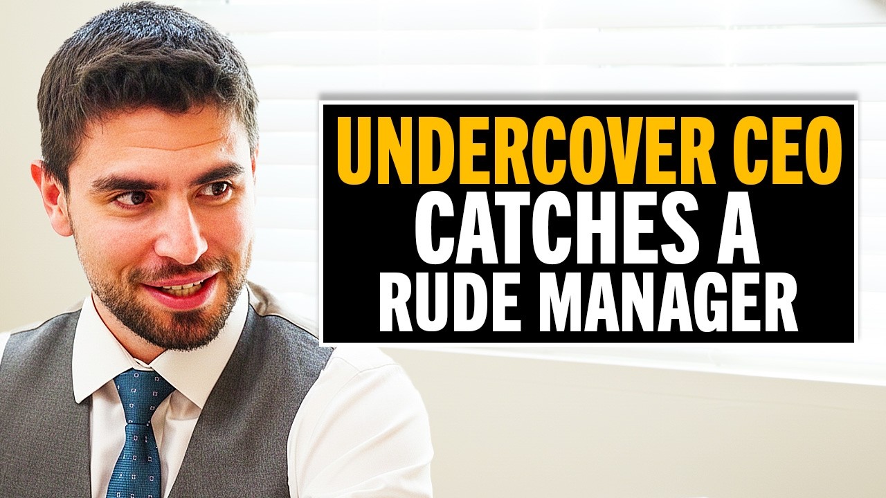 Undercover CEO catches a rude manager and delivers instant karma