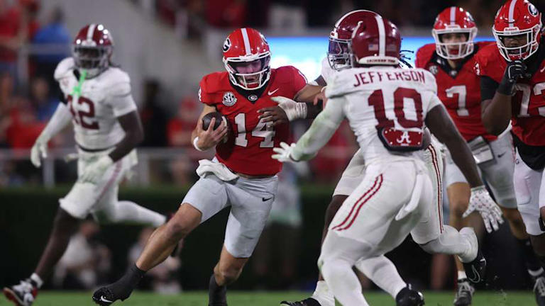 The Georgia Bulldogs opponent who could decide Gunner Stockton’s ...