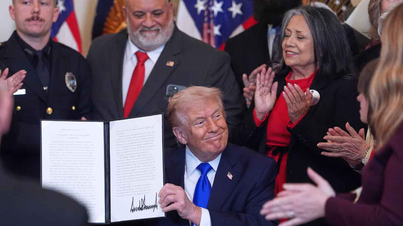 What are angel families? Trump honors Laken Riley, other victims of ...