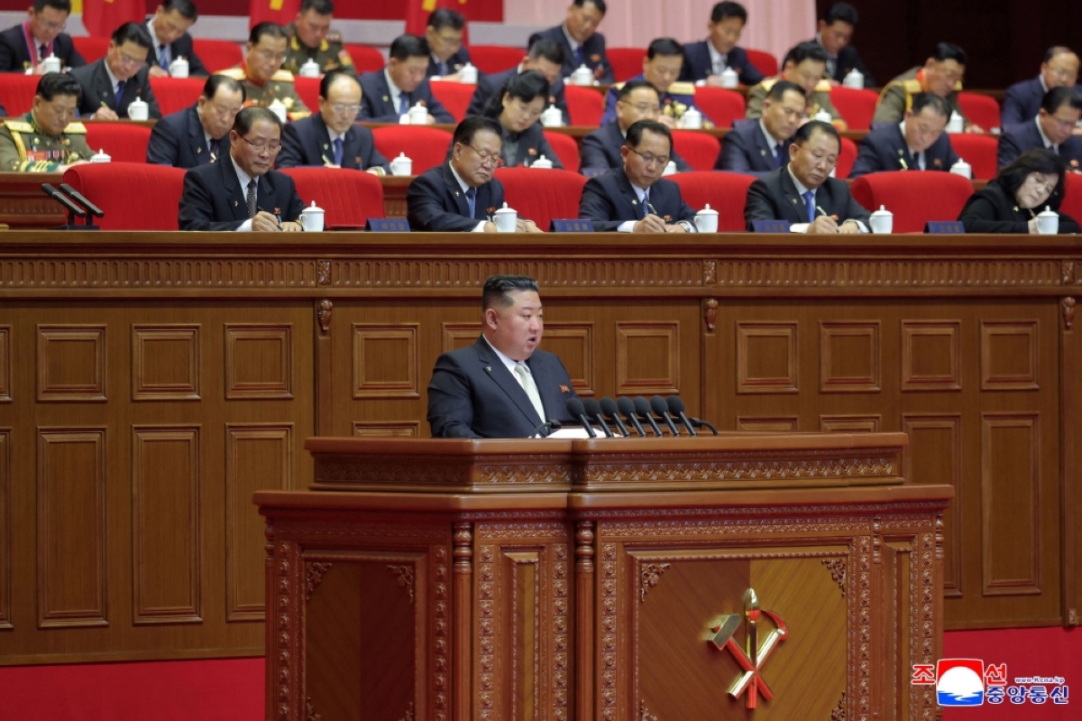 North Korea touts nuclear advances as Kim re-chosen to lead ruling party
