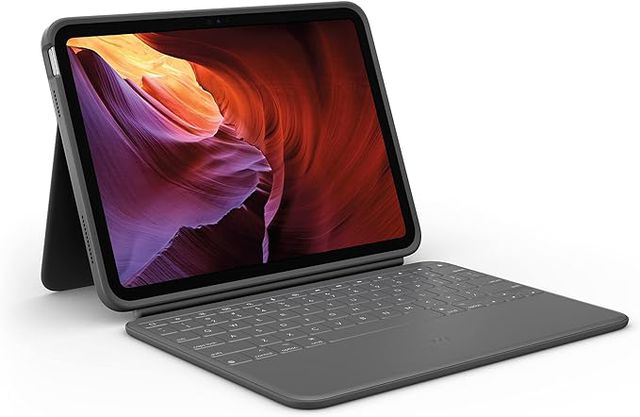 Logitech Rugged Folio Protective Keyboard Case for iPad