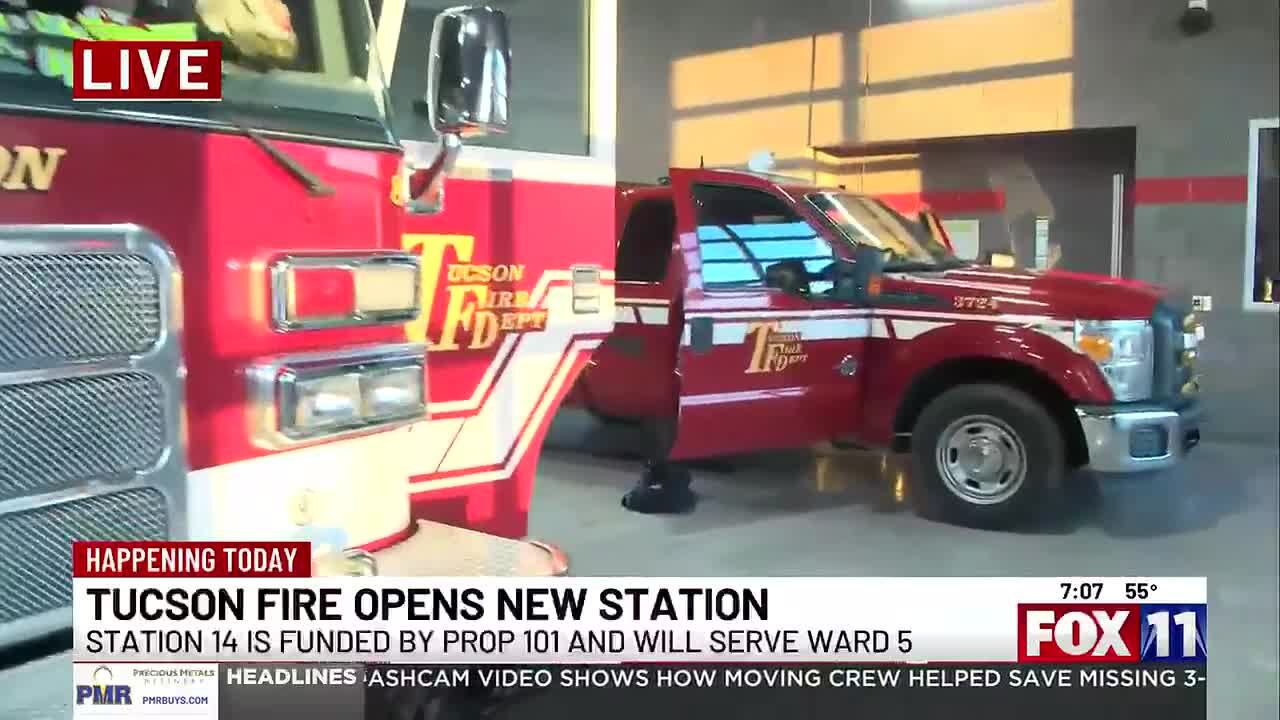 New Tucson fire station opens on south side with focus on firefighter ...