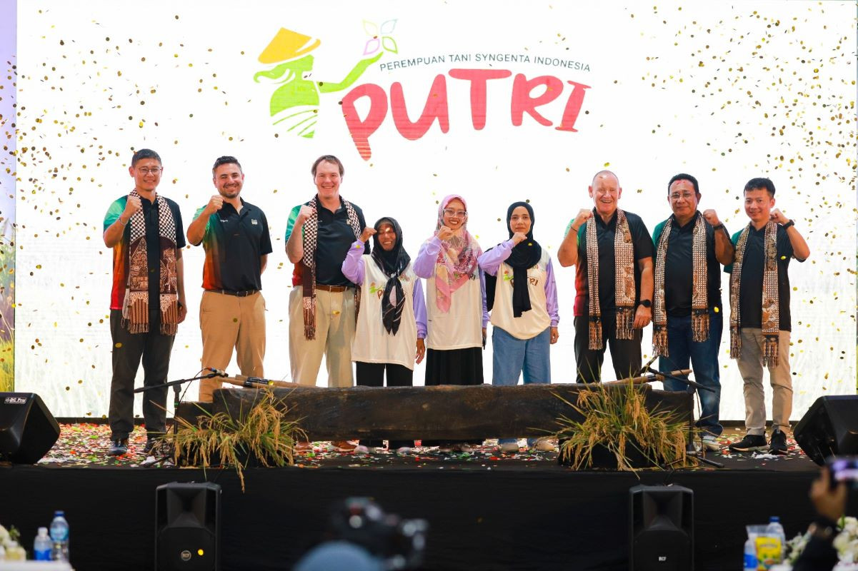 Peluncuran Komunitas PUTRI Petani MAJU oleh Syngenta Indonesia