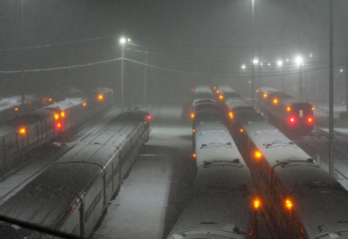 Major winter storm slams Northeast with snow, in photos