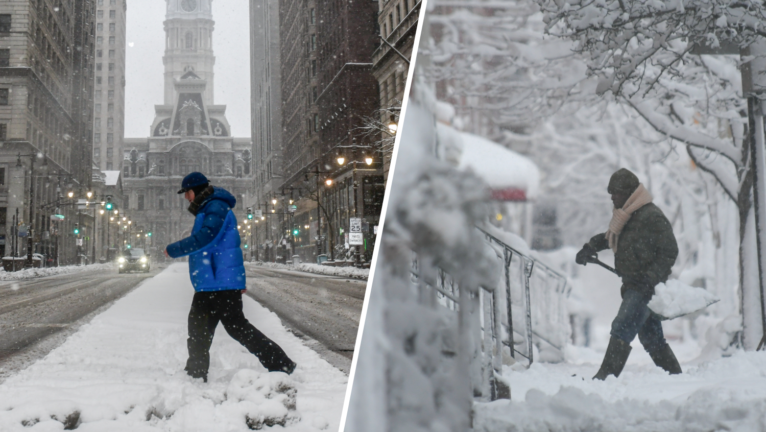 Photos: Winter storm drops more than a foot of snow on Philly