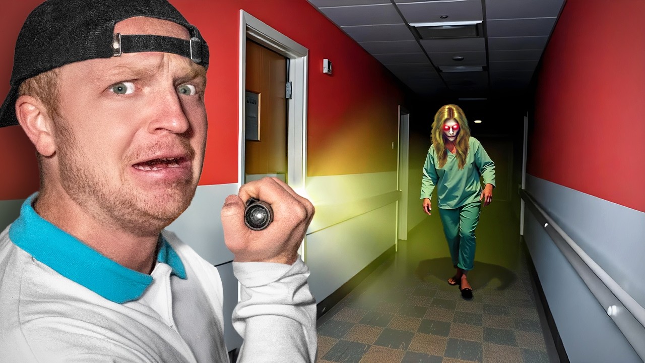 Exploring a real haunted hospital at 3am<br>
