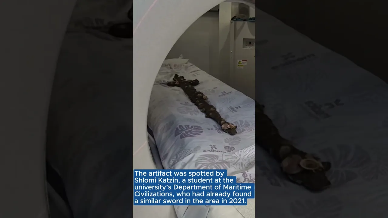 Diver finds his second crusader sword in 5 years off Israel