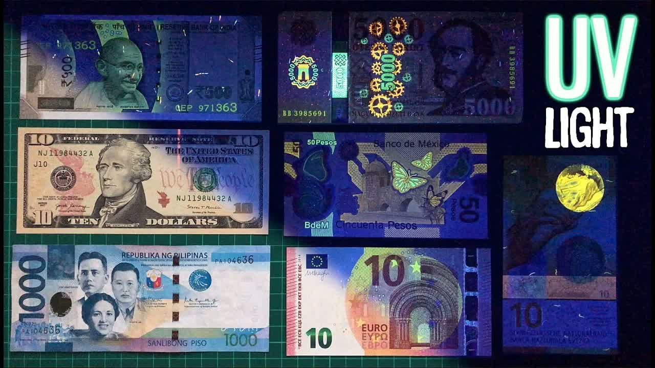 Hidden security features in cash – how do they work?