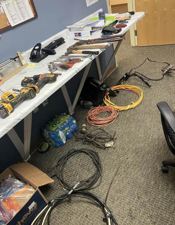 Sheriff: Man caught stealing copper wire from flood relief storage ...