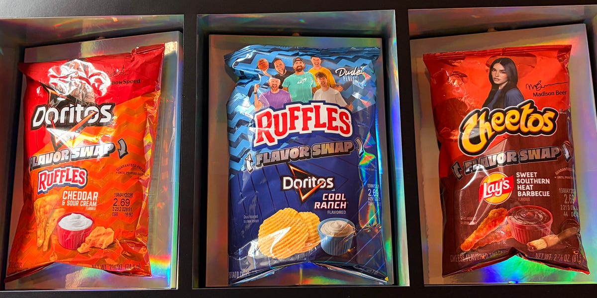 I tried the new Cheetos, Doritos & Ruffles flavor swap chips—and my ...