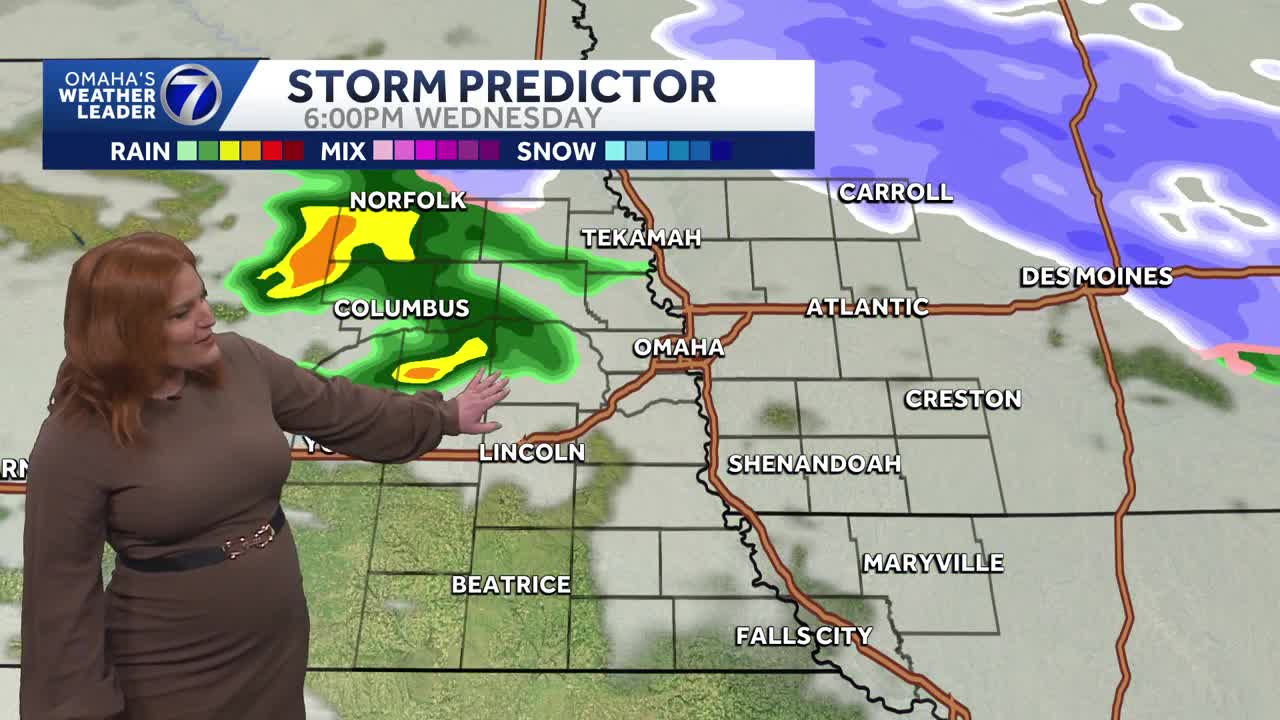 Cold, clear Monday afternoon for Omaha area