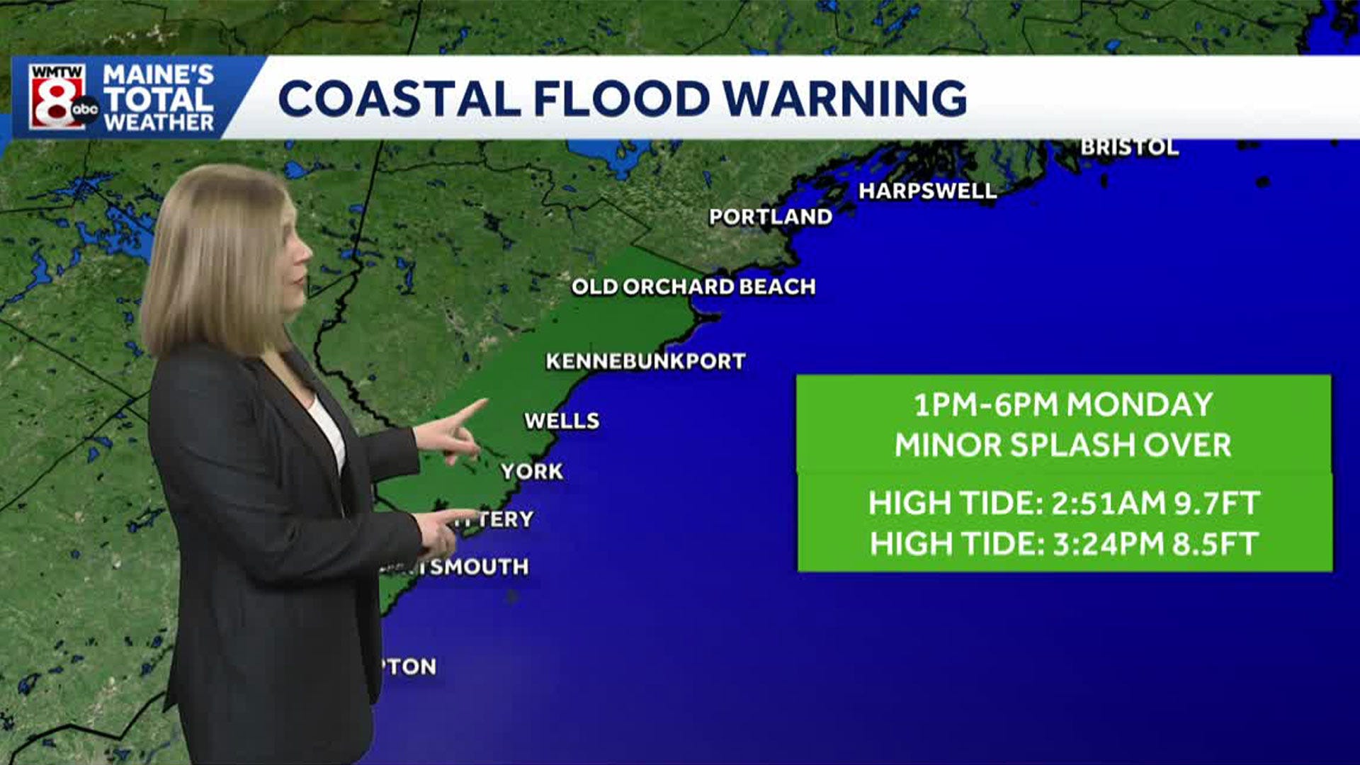 Coastal flood warning now in effect for York County as blizzard warning ...