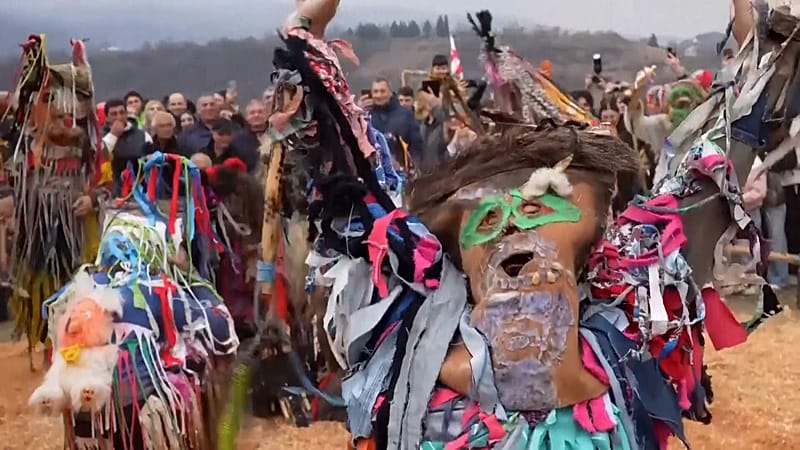 Georgia village revives Berikaoba, an ancient pagan spring festival