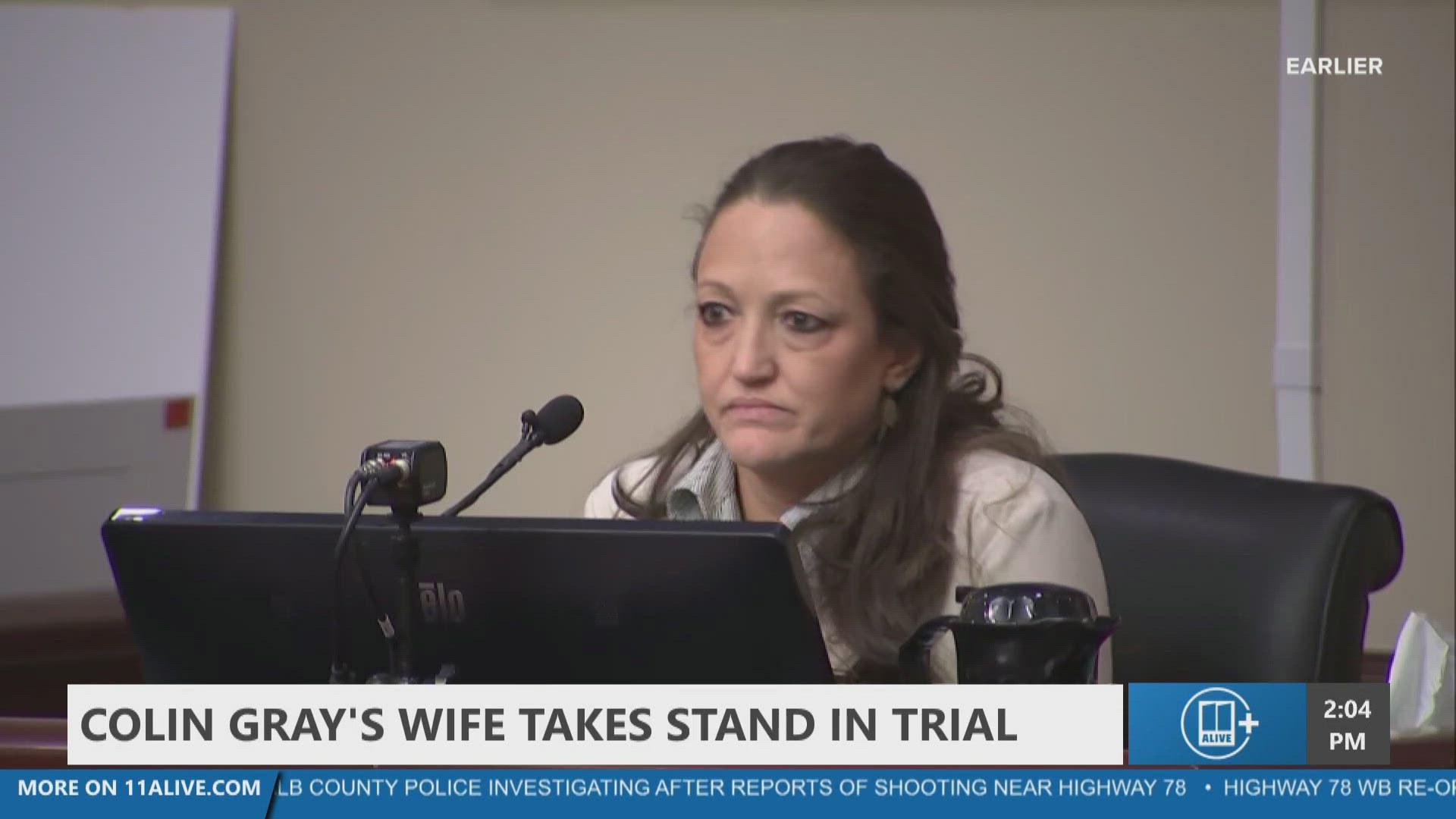 Colin Gray trial: Wife testifies