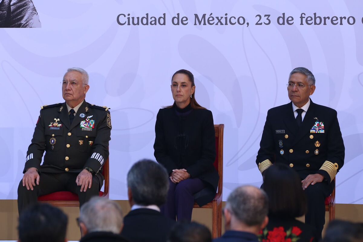 Sheinbaum convoca a gabinete de seguridad a reunión en Palacio Nacional