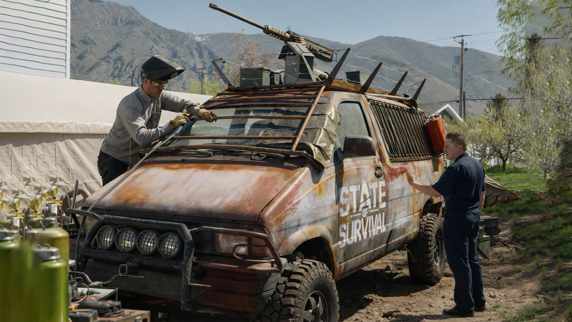 Can this van survive a zombie apocalypse?