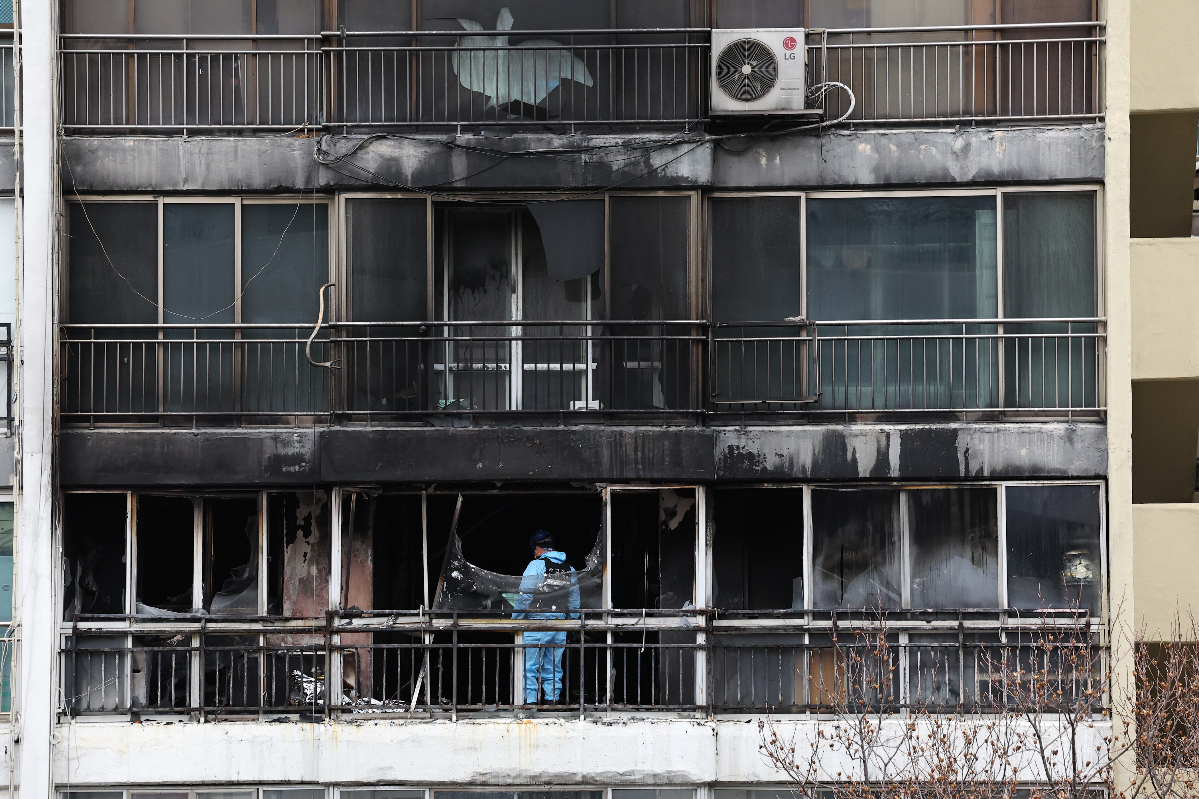 Fire at Eunma Apartment kills one, injures three