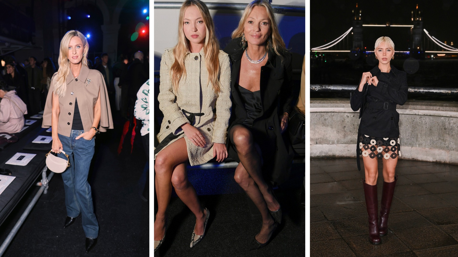 Burberry's star-studded London Fashion Week closing show - from Kate ...